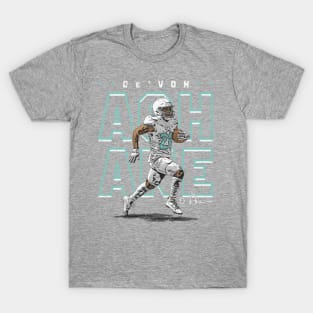 De'Von Achane Miami Player Name T-Shirt